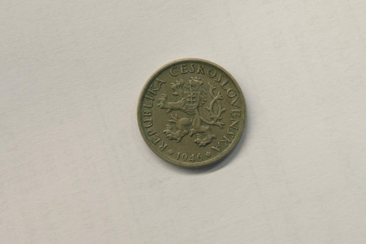 1 Koruna 1946 Československo