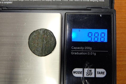 Faustina st. (manž. Antomina Pia posmrt. sestercius po r. 141 AETERNITAS S-C pekný