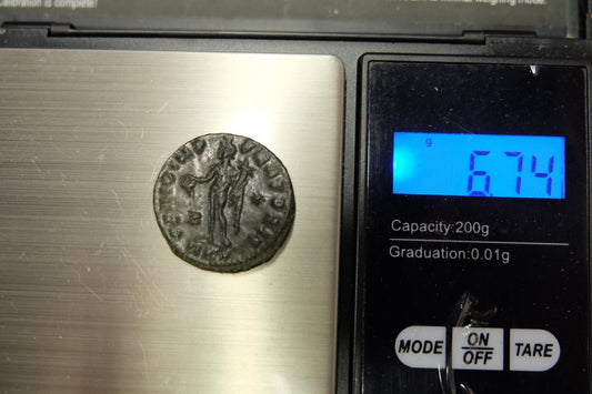 Maximianus Herculius 2.vláda 306-308, follis, 6,73g GENIO IMPERATORIS krásny stav