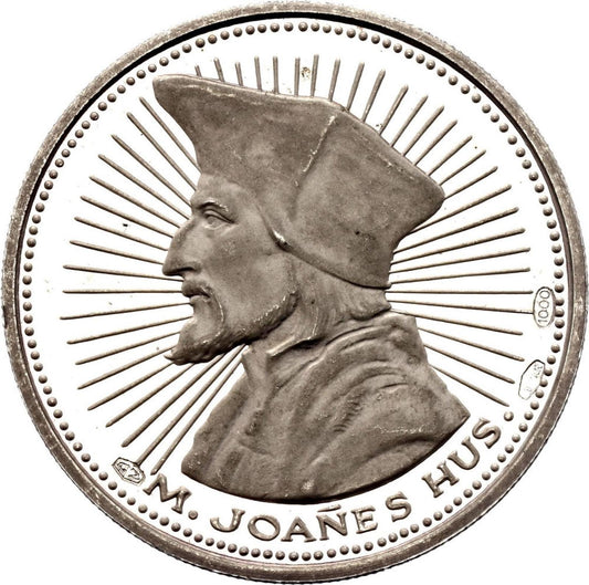 1968 strieborná medaila "Pravda Vítězí - Veritas Vincit"