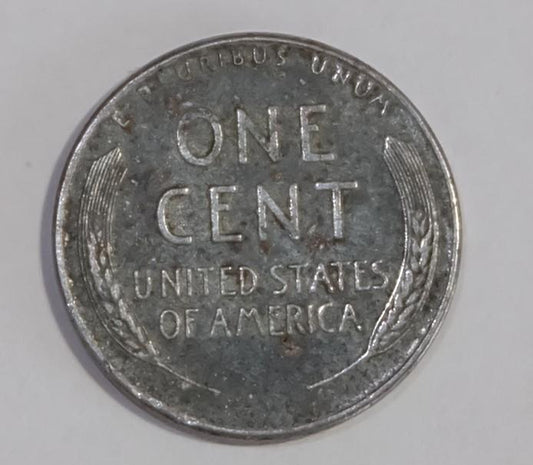 1 Cent 1943 USA Lincoln železo