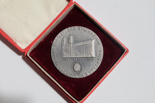 MEDAILA - 1992 Jozef Branecký spisovateľ a historik Slovenská numizmatická spoločnosť