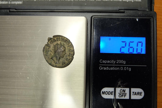 Claudius Gothicus, AE antoninianus  z let 268 -270 LIBERT AVG