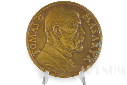 Bronzová medaila T.G. Masaryk 85. narodeniny 1935