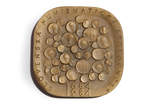 MEDAILA 1984 - Medaila K 300 výročiu narodenia M. Bella Slovenská numizmatická spoločnosť