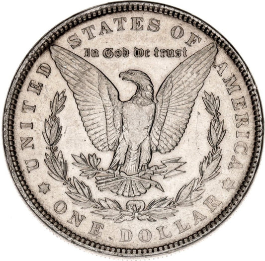 1898 Strieborná veľká minca Morgen dollar